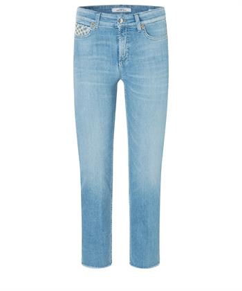 Cambio Gekürzte Jeans Häkeldetails Piper
