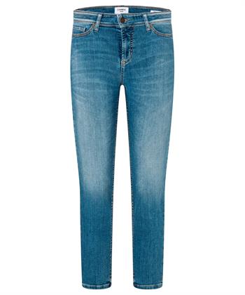 Cambio gekürzte Jeans Piper Strass Detail