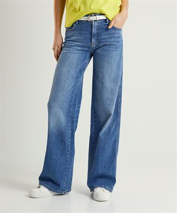 Cambio Jeans mit weitem Bein Aimee