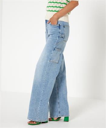 Cambio Jeans mit weitem Bein Alia Worker