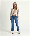 Cambio Jeans mit weitem Bein verkürztem Schnitt Francesca