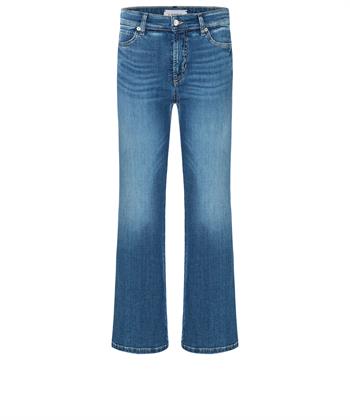 Cambio Jeans mit weitem Bein verkürztem Schnitt Francesca