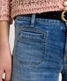 Cambio Jeans weitem Bein Taschen Tess