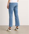 Cambio kick flare Jeans Kettenprint Paris