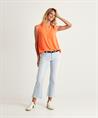 Cambio Kick Flare Jeans Streifen Faina