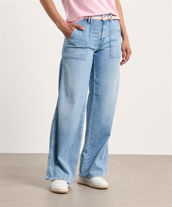 Cambio Leichtgewicht Jeans weitem Bein Alek