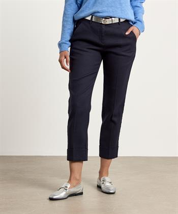 Cambio Leinenmischung Hose Krystal