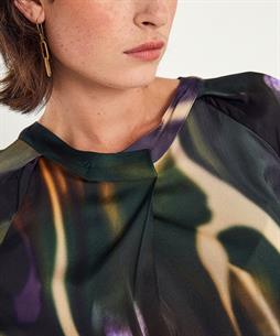 Caroline Biss Bluse mit Blumendruck