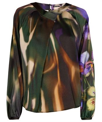 Caroline Biss Bluse mit Blumendruck