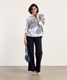 Caroline Biss Bluse mit Bordüren