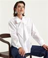 Caroline Biss Bluse mit Schleife und Nieten