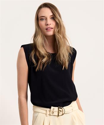 Caroline Biss Bluse Schulterpolster