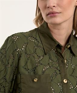 Caroline Biss Bluse Stickerei