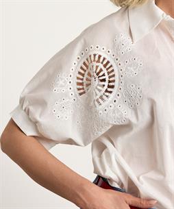 Caroline Biss Bluse Stickerei