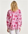 Caroline Biss Bluse Streifen-Stickerei