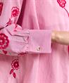 Caroline Biss Bluse Streifen-Stickerei