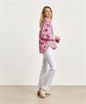 Caroline Biss Bluse Streifen-Stickerei