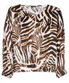 Caroline Biss Bluse Zebradruck