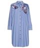 Caroline Biss Blusenkleid gestreiftes Blatt