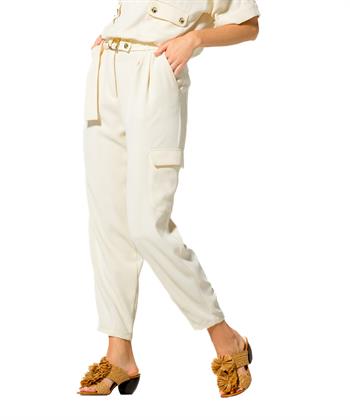 Caroline Biss Cargohose Krepp
