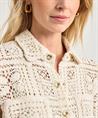 Caroline Biss durchbrochene Jacke