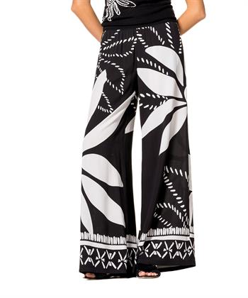 Caroline Biss Hose weitem Bein Blatt