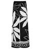 Caroline Biss Hose weitem Bein Blatt