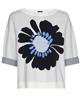 Caroline Biss Jacquard-Pullover Blume
