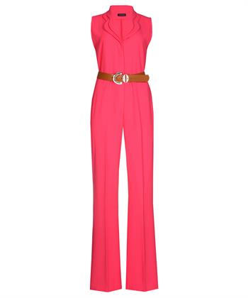 Caroline Biss Jumpsuit Crêpe mit Gürtel