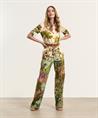 Caroline Biss Jumpsuit Gürtel und Blumendruck