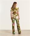 Caroline Biss Jumpsuit Gürtel und Blumendruck