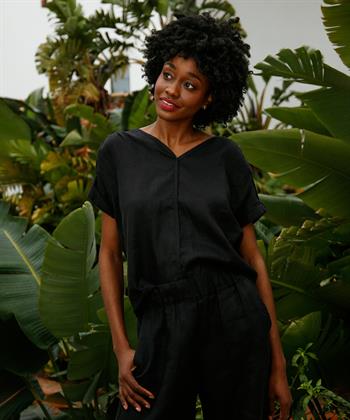 Caroline Biss Leinenbluse