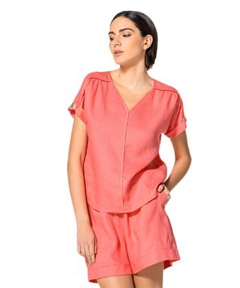 Caroline Biss Leinenbluse