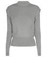 Caroline Biss Lurex-Pullover mit Schulterausschnitt