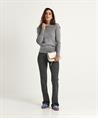 Caroline Biss Lurex-Pullover mit Schulterausschnitt