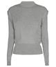 Caroline Biss Lurex-Pullover mit Schulterausschnitt