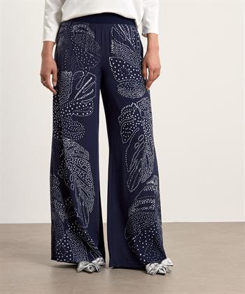 Caroline Biss Palazzo-Hose Blatt