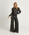 Caroline Biss Palazzo-Hose Schwalbe Print