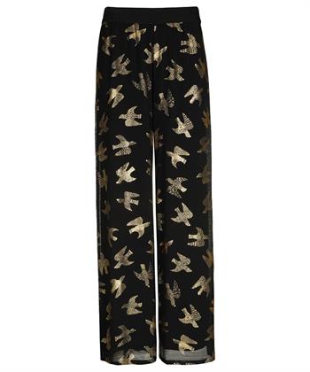 Caroline Biss Palazzo-Hose Schwalbe Print