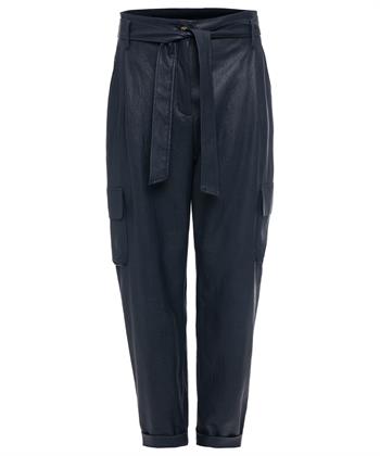 Caroline Biss Paperbag Cargohose veganes Leder