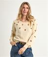 Caroline Biss Pullover aus Wollmischung offene Ringe
