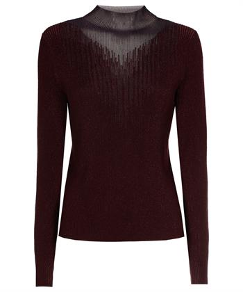Caroline Biss Rollkragenpullover Lurex
