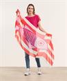 Caroline Biss Schal gestreift Fisch