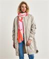 Caroline Biss Schal gestreift Fisch