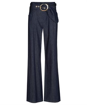 Caroline Biss Schlagjeans mit Gürtel