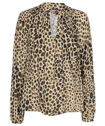 Caroline Biss Schleifenbluse Panther
