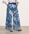 Caroline Biss Seiden-Palazzo-Hose Blatt