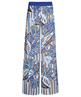 Caroline Biss Seiden-Palazzo-Hose Blatt