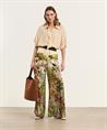 Caroline Biss Seiden-Palazzo-Hose Blumendruck