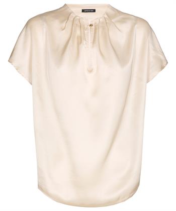 Caroline Biss Seidenbluse plissiert